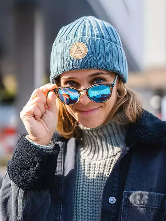 Cairn Sunglasses Brown with Acetate Frame & Light Blue Lens Cairn Sunglasses Brown with Acetate Frame & Light Blue Lens