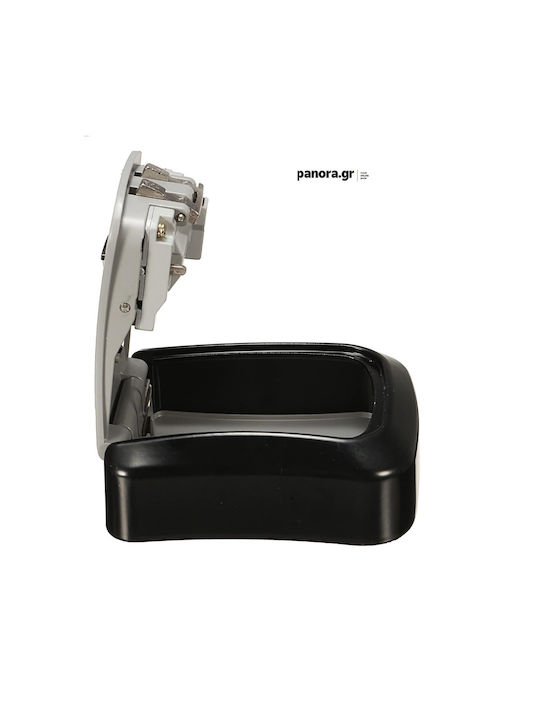 Panora Wall-Mounted Combination Key Holder Plastic with Combination Dial 9.4x4x7.9cm