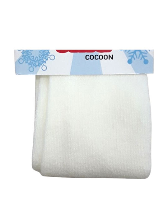 Children's Winter Thick Tights Cocoon Ecru 72202250012