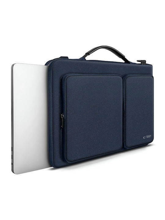 Tech-Protect Defender Τσάντα Ώμου / Χειρός για Laptop 14" σε Μπλε χρώμα