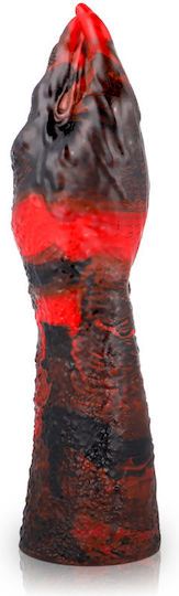 Epic Dildo με Βεντούζα Μαύρο 21cm