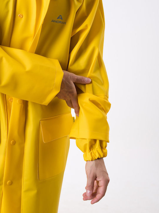 Anorak Αδιάβροχη Καπαρντίνα Strutter Flex X-long Κίτρινο