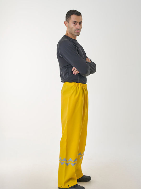 Pantaloni Anorak Impermeabili Way R Ii – Galben Reflectorizant