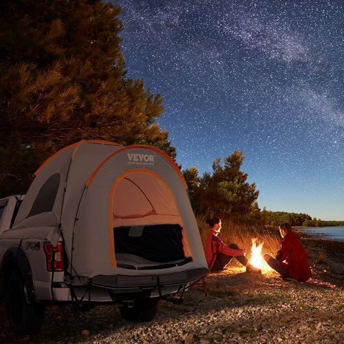 Vevor Camping Tent Igloo Car Grey with Double Cloth 3 Seasons for 3 People 200x165x170cm