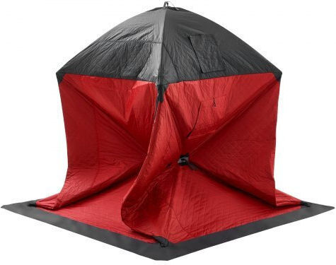 Vevor Fishing Tent Red for 4 People 180x180x200cm Fishing Tent