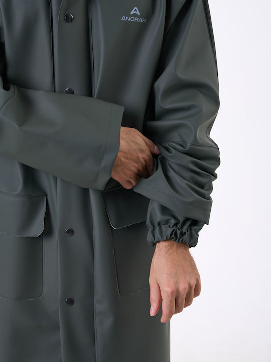 Anorak Αδιάβροχη Καπαρντίνα Strutter Flex X-long Λαδί