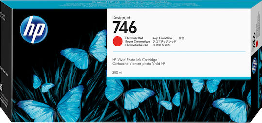 HP DesignJet 746 Chromatic Red Original InkJet Printer Ink Red (P2V81A)