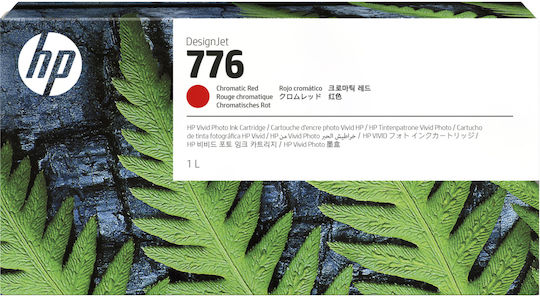 HP 776 Original InkJet Printer Ink Red (1XB10A)