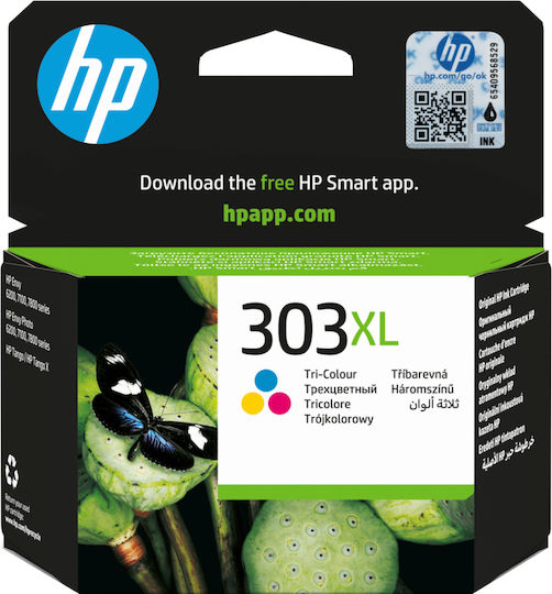 HP 303XL Γνήσιο Μελάνι Εκτυπωτή InkJet Πολλαπλό (Color) (T6N03AE)