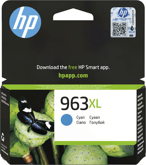HP 963XL Original InkJet Printer Ink Cyan (3JA27AE)
