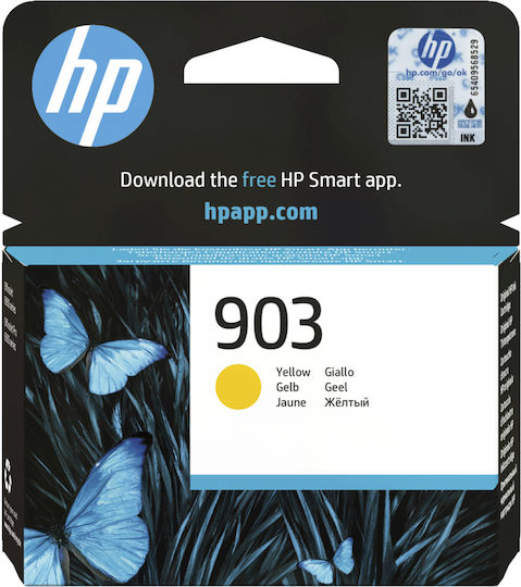 HP 903 Оригинален Мастило за мастиленоструен принтер Жълт (T6L95AE)