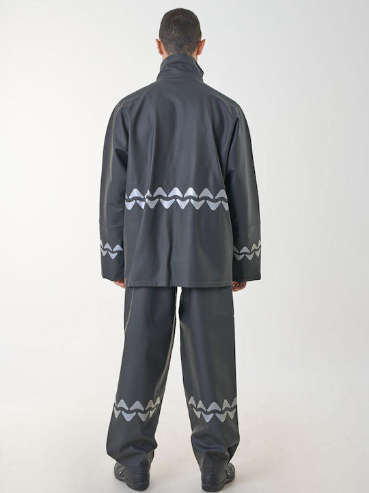Anorak Waterproof Work Suit Black