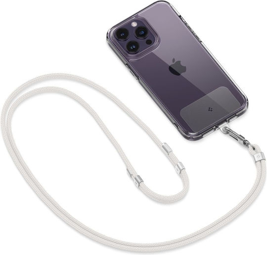 Spigen Universal Strap Set Crossbody & Wrist Pearl White