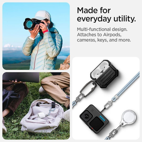 Spigen Spigen Universal Strap Set Crossbody & Wrist Mute Blue