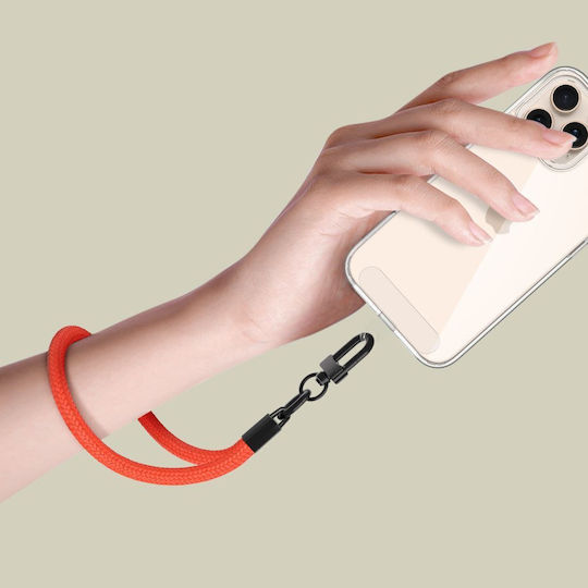 Tech-Protect Wrist Strap for Mobile Phones Orange