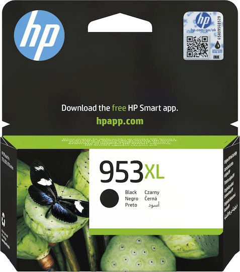 HP 953XL Оригинален Мастило за мастиленоструен принтер Черен (L0S70AE)