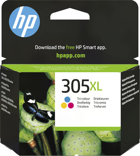 HP 305XL Γνήσιο Μελάνι Εκτυπωτή InkJet Πολλαπλό (Color) (3YM63AE)