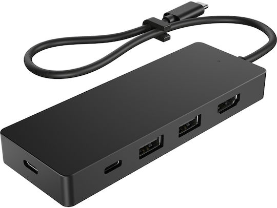 HP Travel Hub G3 USB-C Docking Station with HDMI 4K PD Black