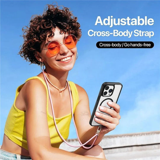 Dux Ducis Neck Strap for Mobile Phones Pink