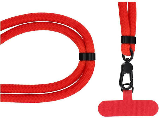 Swing (8mm) Neck Strap for Mobile Phones Red
