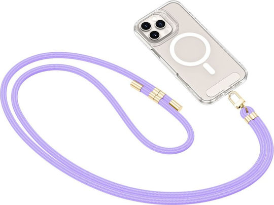 Tech-Protect Rope Crossbody Strap Mobile Phone Décor Lilac