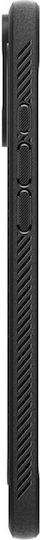 Spigen Rugged Armor Magfit Umschlag Rückseite Kunststoff 0.3mm Matte Black (iPhone 16 Plus)