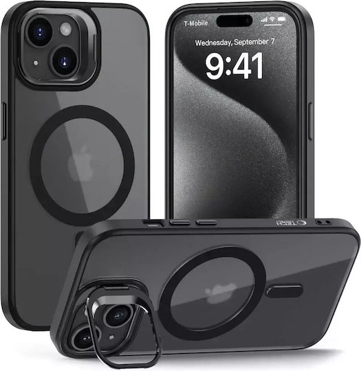 Tech-Protect Back Cover Black (iPhone 15)