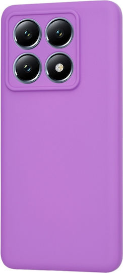 Techsuit Softflex Back Cover Silicone Purple (Xiaomi 14T Pro)