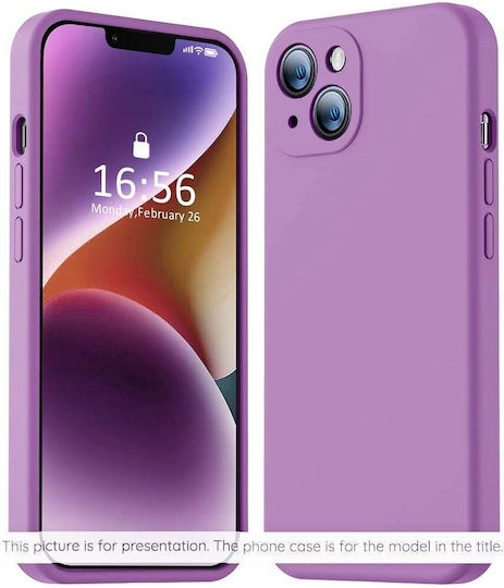 Techsuit Softflex Back Cover Silicone Purple (Xiaomi 14T Pro)