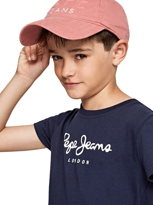 Παιδικό T-shirt Navy Μπλε
