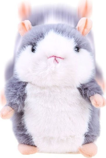 Jokomisiada Jucărie de pluș Hamster Bej 10 cm.