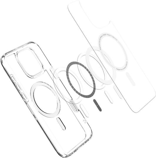 Spigen Ultra Hybrid Umschlag Rückseite Kunststoff 2mm Weiß (iPhone 17 Pro / iPhone 16 Pro)