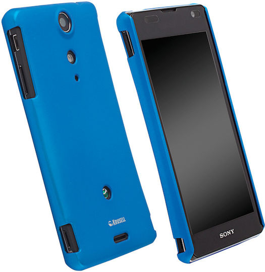 Krusell ColorCover Back Cover Plastic Albastru