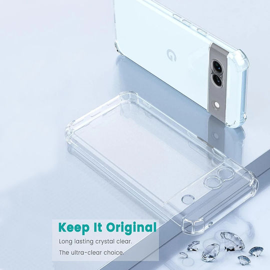 Techsuit Shockproof Clear Back Cover Σιλικόνης Διάφανο (Google Pixel 9 / 9 Pro)