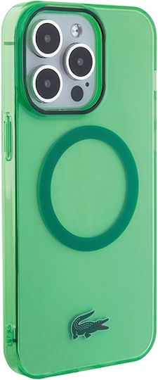 Lacoste Back Cover Πλαστικό Πράσινο (iPhone 15 Pro Max)