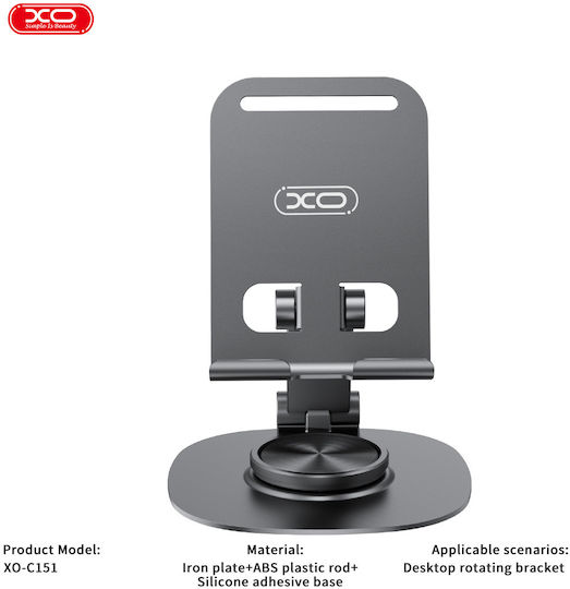 XO Desk Stand for Mobile in Black color C151