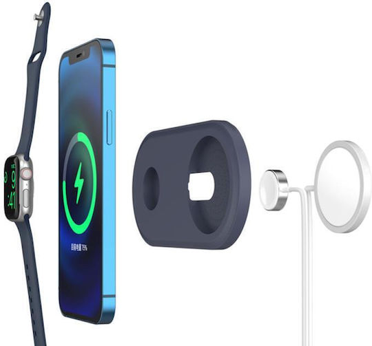 AHAstyle PT135 MagSafe Charging Stand in Blue color
