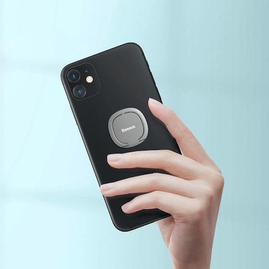 Universal Phone Holder Baseus Invisible Ring Gray 17792