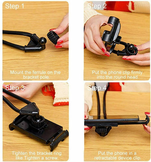 Neck Stand for Mobile in White color 10027957