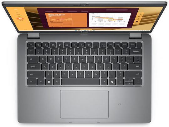 Dell Latitude 5450 14" IPS (Ultra 7-165U/16GB/512GB SSD/Linux) Сив титан (US Клавиатура)