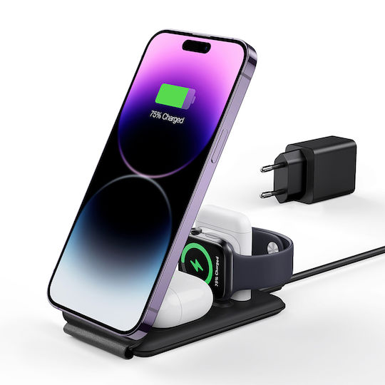 ESR Magsafe Ladegerät 5W Weißs (HaloLock 3-in-1)
