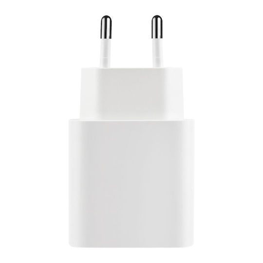 Maxlife Charger Without Cable with USB-A Port and USB-C Port 20W Power Delivery Whites (MXTC-06W)