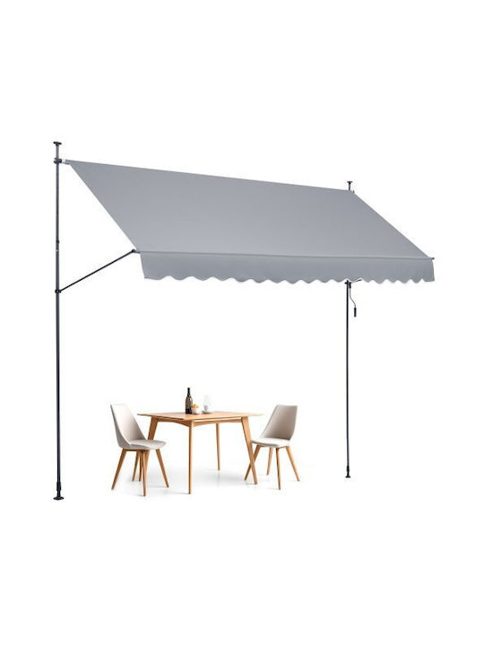 Vevor Zelt Terrasse Gray 4x1.2m