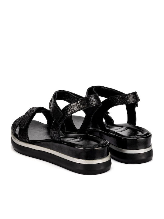 Sandale casual damă în Culoare Negru