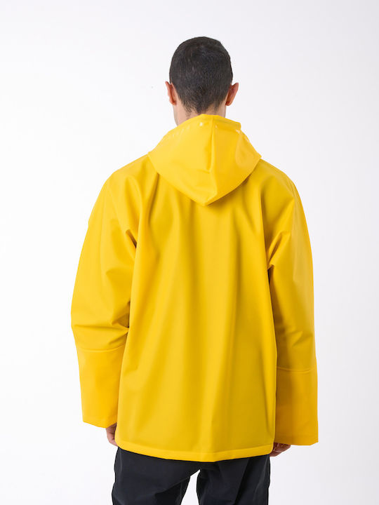 Anorak Waterproof Jacket Strutter Flex Long-yellow