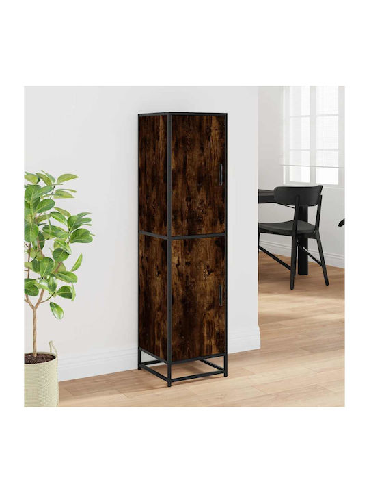 Kabinett Aufbewahrung Smoky Oak L35.5xB35xH139cm