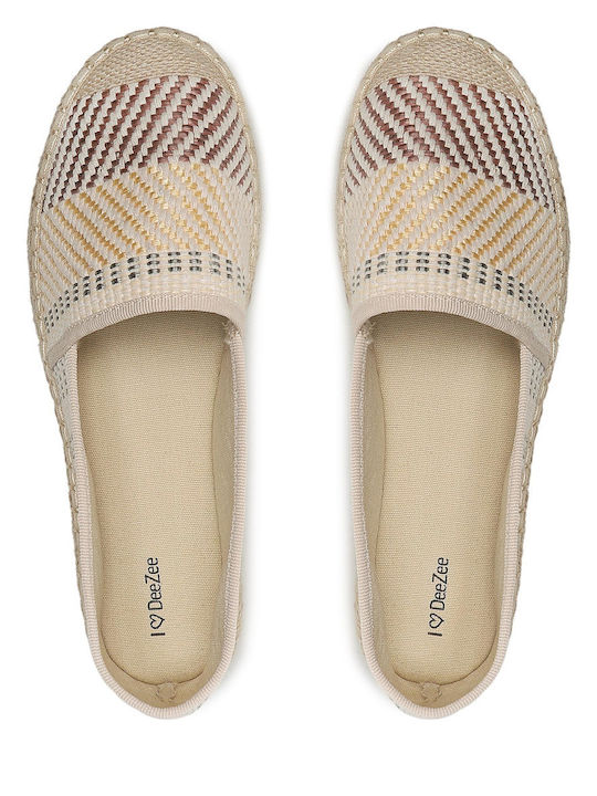 Damen Espadrilles in Beige Farbe