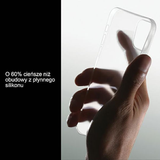 Usams Gentle Back Cover Plastic 0.55mm White (iPhone 12 / 12 Pro)