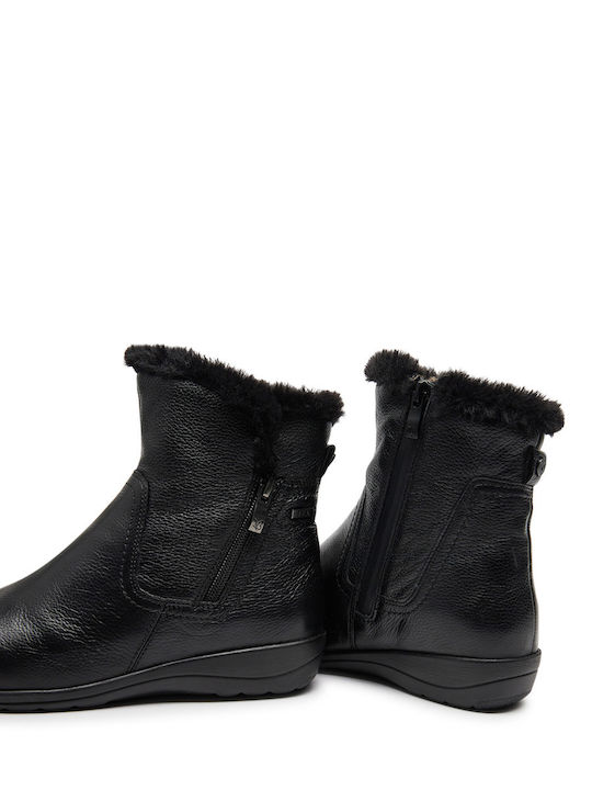 Stiefeletten Damen Schwarz