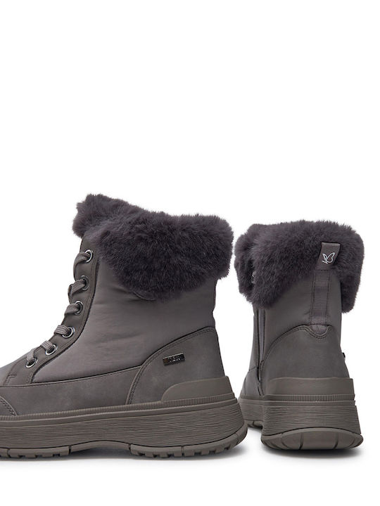 Stiefeletten Damen Braun